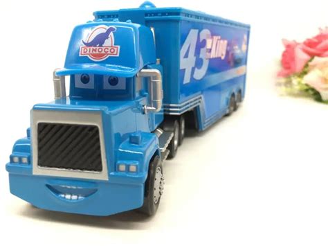 Pixar Cars Mack Uncle & No.43 King Diecast Toy Truck 1:43 Loose Brand ...