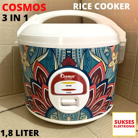 Jual RICE COOKER COSMOS 1 8 LITER MAGICOM MEJIKOM KOSMOS CRJ 3301 2L