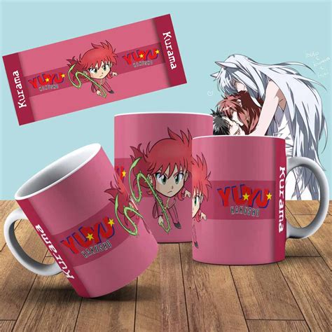 Caneca Yu Yu Hakusho Personagem Kurama Personalizada Shopee Brasil