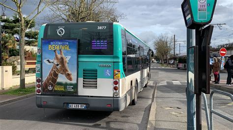 Bus Et Citelis Line A La Gare De Champigny Saint Maur Rer Youtube