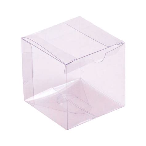 Caixa Cubo Transparente Nº 3 8x8x8cm 10 unidades Rizzo Loja de