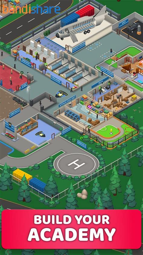 Tải Idle Swat Academy Tycoon Mod Vô Hạn Tiền V300 Apk