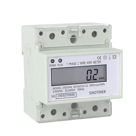 Contor Monofazic De Energie Electrica Sinotimer V Ac Hz A