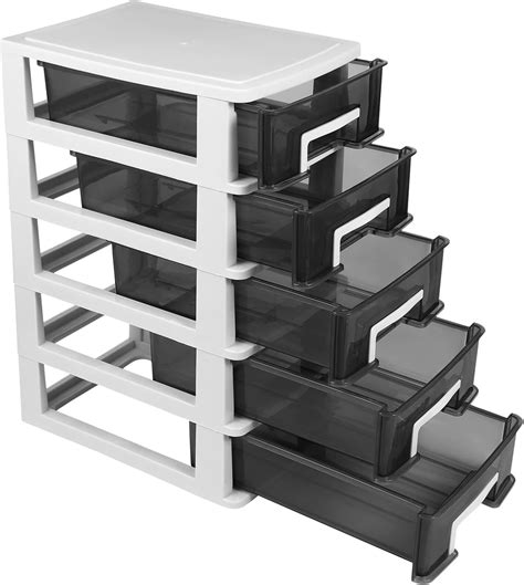 Abbaware Plastic Drawers Storage Unit With Wheels Storage Drawers