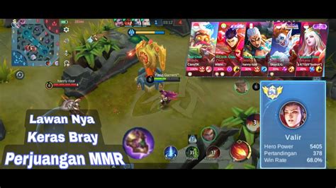 Solo Rank Ketemu Lawan Keras Auto Bar Barvalir Spell Build Early Late