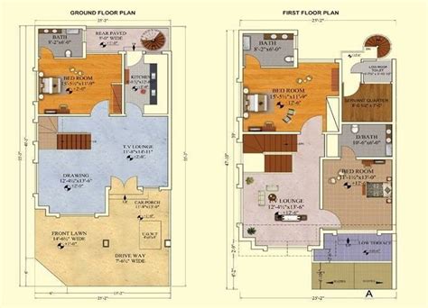 Floor Plan Of Square Yards Bahria Homes Bahria Town Karachi