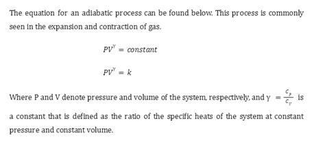 Adiabatic Process - Definition, Equation, Reversible | 88Guru