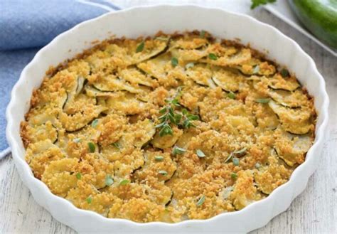 Gratin De Courgettes Et Pommes De Terre Plat Et Recette