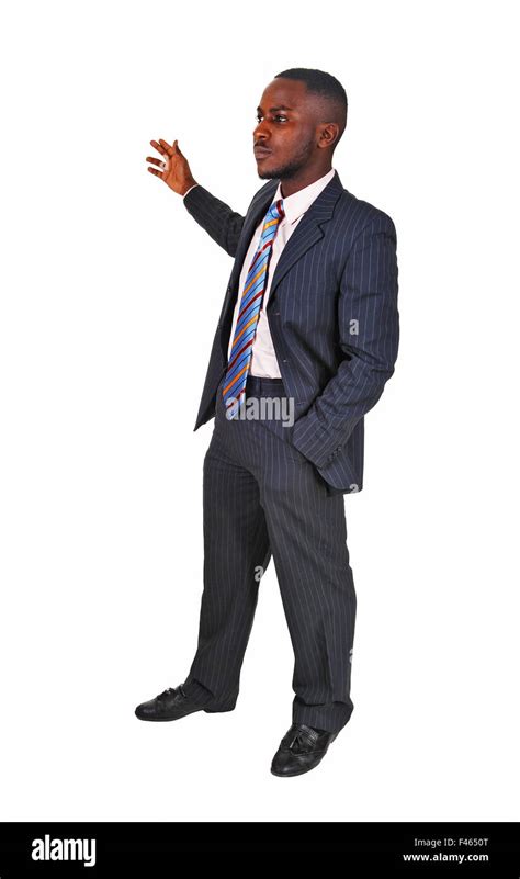 Black man in business suit Stock Photo - Alamy