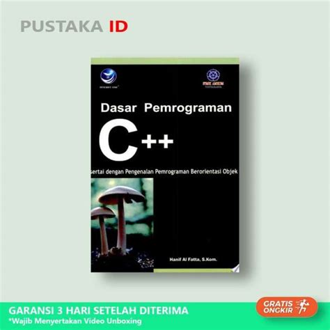 Jual Buku Dasar Pemrograman C Disertai Dengan Pengenalan Pemrograman