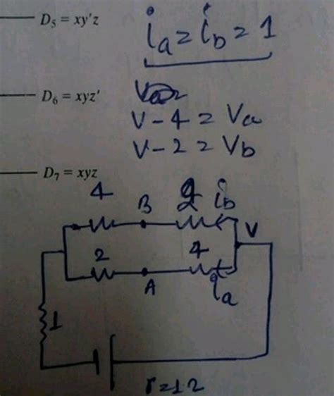 066 Vn In The Circuit Shown Below The Cell Has An Emf Of 10 V And Internal Resistance Of 1