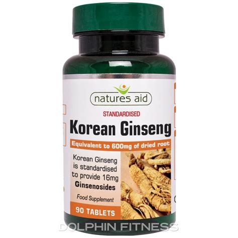 Natures Aid Korean Ginseng Tablets