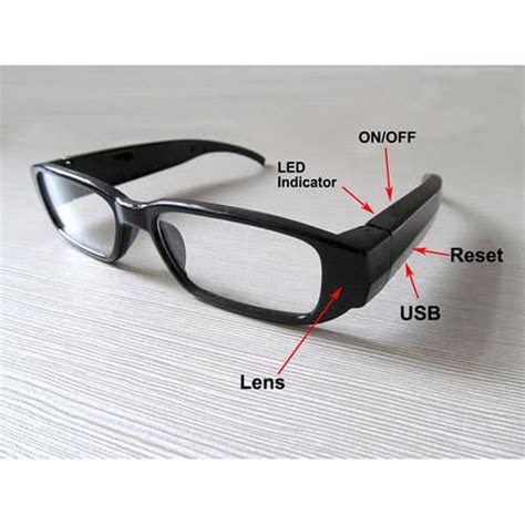 Jual Kacamata Pengintai Eyewear Glasses Cam 720p HD Eyeglasses Spy