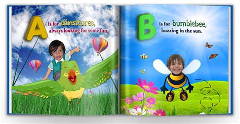 Personalized Abc Book For Siblings Best Friends 2 Kids My Custom