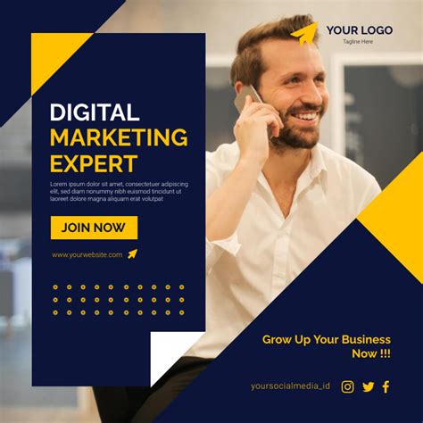 Digital Marketing Agency Social Media Poster Template Postermywall