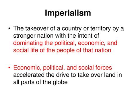 The Age Of Imperialism Chapter Ppt Download