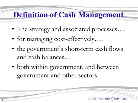 What Is Cash Management Definition And Meaning Business