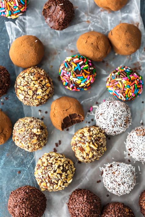 Chocolate Truffles Recipe Easy The Cookie Rookie