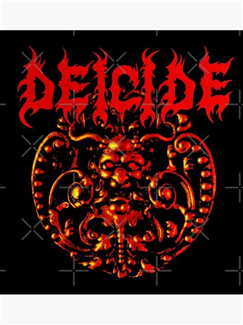 "deicide band logo the legen band" Poster for Sale by tjosefsohn4c ...