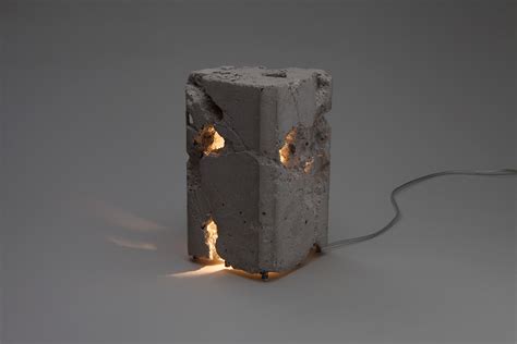 Concrete Lamp On Behance