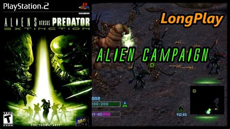 Aliens Versus Predator Extinction Longplay Alien Campaign Ps2