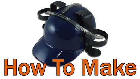 How To Make Drink Helmet Diy Drink Hat Youtube