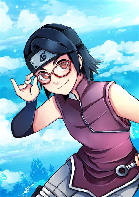 Sarada Uchiha By Kimbolie12 On Deviantart