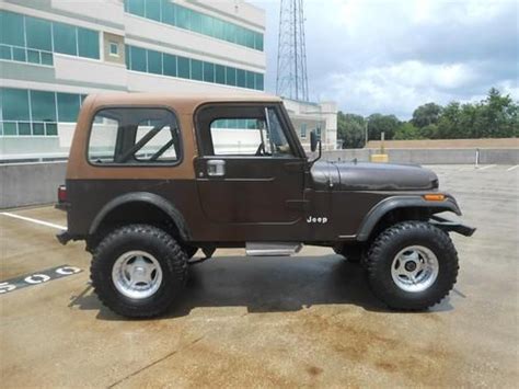 Sell Used 1986 Jeep Cj7 4 Superlift New 33 Pro Comps Hard Top Doors 4 2l Low 82k Miles In