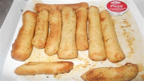 Papa John S Garlic Parmesan Breadsticks Review YouTube