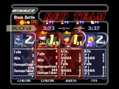 Dart Marth Oro Falcon Vs Kels Fox Orly Sheik Falcon Youtube