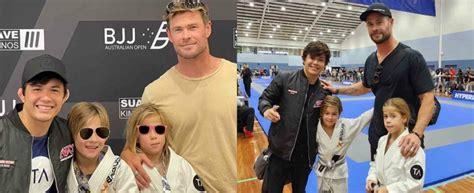 Chris Hemsworth takes kids to compete in BJJ » Calfkicker.com