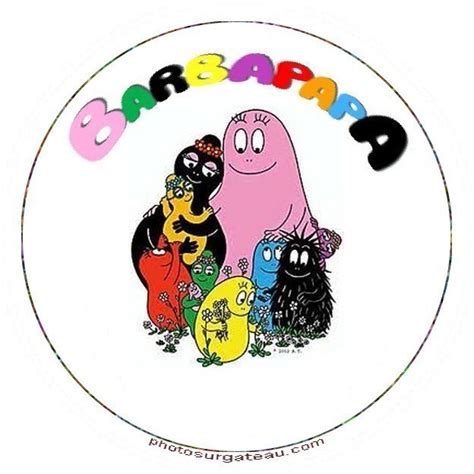 Photo Pour G Teau Barbapapa Personnalisable