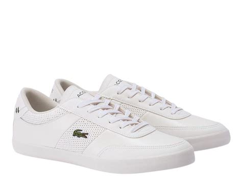 Ripley Zapatillas Cuero Hombre Lacoste Urbanas Blanco Court Master