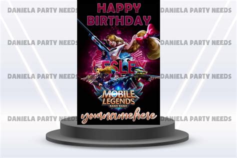 Mobile Legends Theme Tarpaulinmobile Legends Banner 4 Lazada Ph