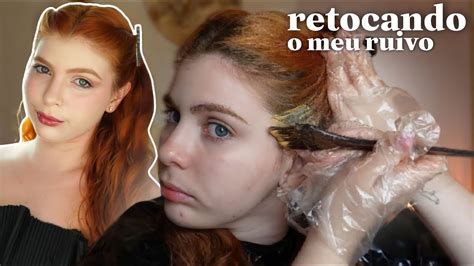 Retocando A Raiz Do Meu Cabelo Ruivo Bio Extratus Duda Guimar Es