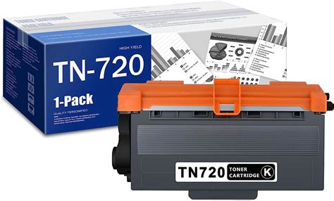 Amazon TN 720 TN720 Toner Cartridge Black EAXIUCE 1Pack