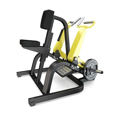 Technogym Plate Loaded Row 3D Model CGTrader