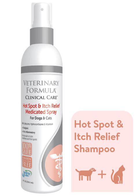 Veterinary Formula Clinical Care Hot Spot And Itch Relief Medicated