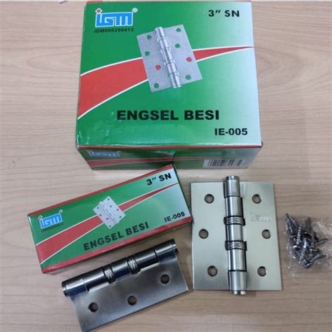 Jual Engsel Tebal Stainles Inch Bagus Engsel Pintu Jendela Stenlis