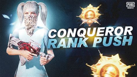 Conqueror Rank Push Bgmi Live Youtube