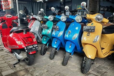 Harga Motor Bekas Vespa Matic Mulai Rp Jutaan Pilihannya Banyak