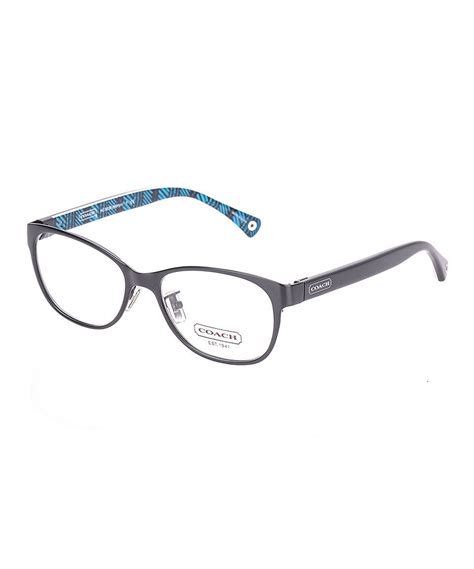 Coach Satin Black Eyeglasses Eyeglasses Black Zulily