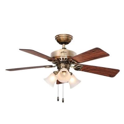 Hunter Beacon Hill In Antique Brass Ceiling Fan