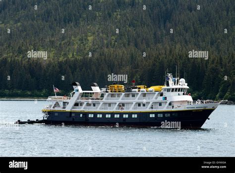 National Geographic cruise. Icy Strait. Glacier Bay National Park adn ...