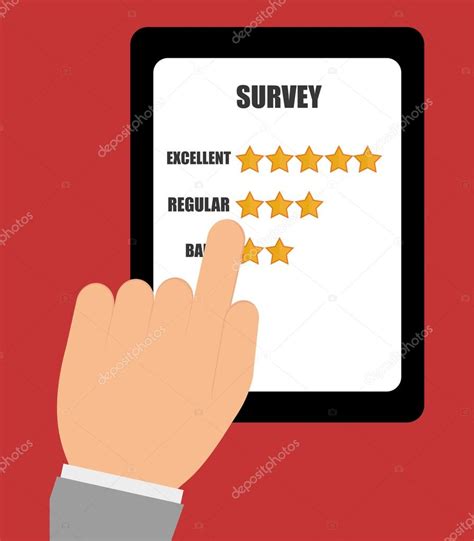 Survey Icon Design Stock Vector By Djv