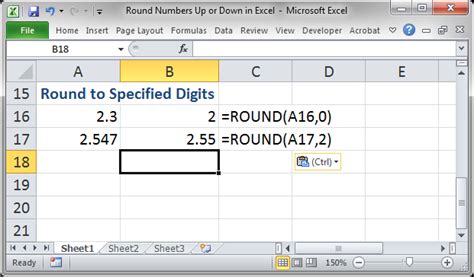 Round Numbers Up Or Down In Excel TeachExcel