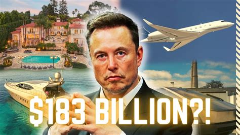 Elon Musk S Luxurious Lifestyle Net Worth Mansions Cars And More