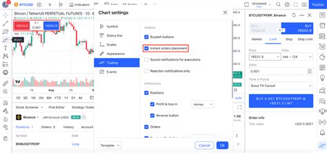 How To Use The Tradingview Interface To Trade Crypto On Binance Futures