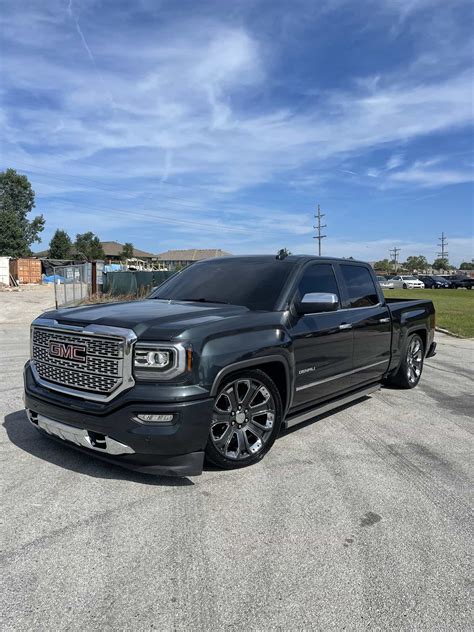 Lowered Gmc Denali Truck