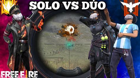 ACTIVAMOS EL MODO HACKER EN SOLO VERSUS DÚO PRECISO EN MIRA FREE